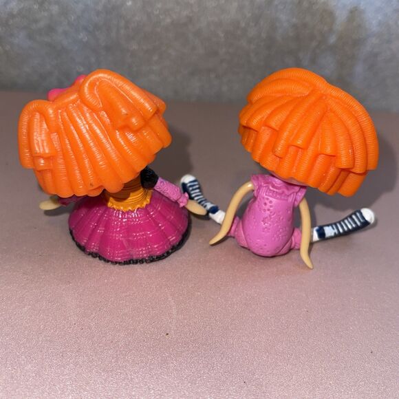 LalaLoopsy Mini Dolls~ Bea Spells a Lot & Sunny Side Up 3" Excellent Red Heads - Picture 4 of 8
